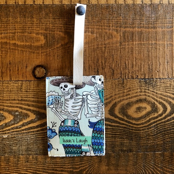 Isaac’s Laugh Handbags - Luggage tag mermaid 🧜🏼‍♀️ musician
